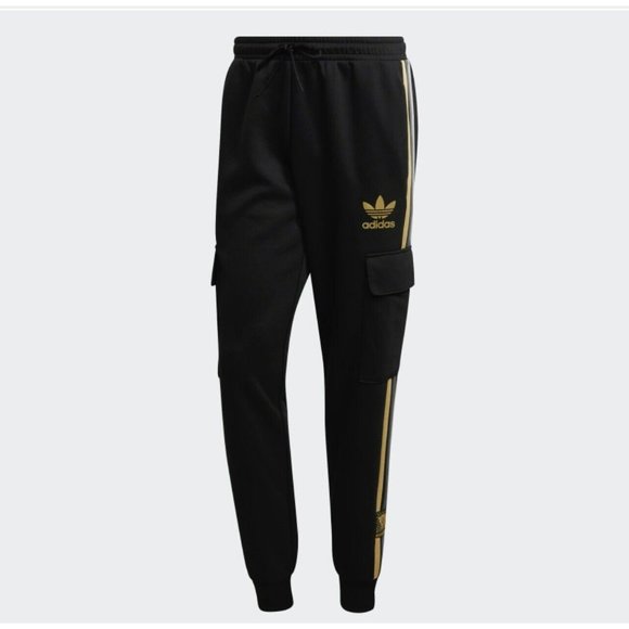 adidas Other - New Adidas Originals Men's Chile 20 Cargo Pants HD8293 Color Black